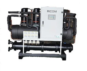 เครื่องทำความเย็นอุตสาหกรรมระบายความร้อนด้วยน้ำ